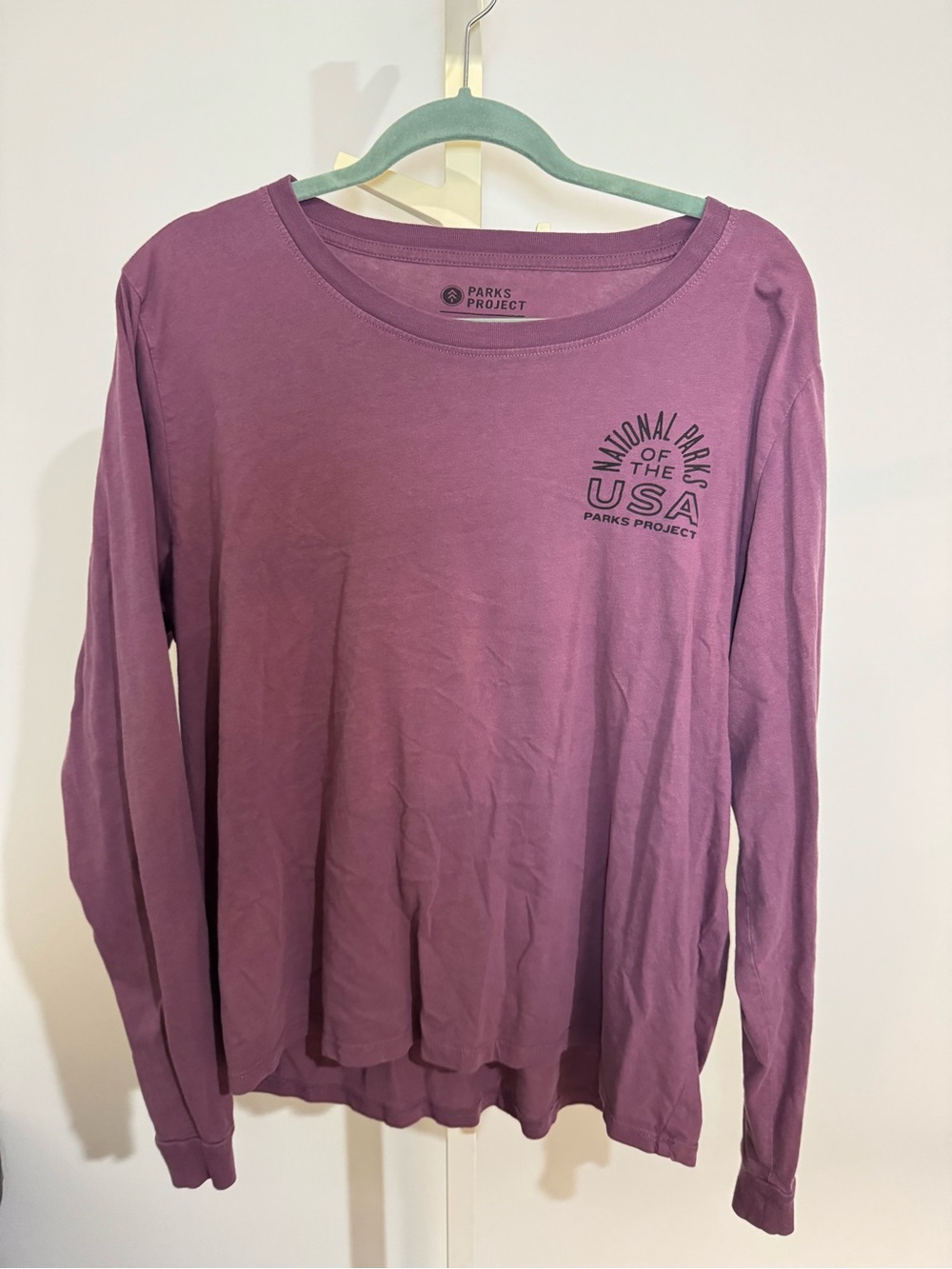 Parks Project Purple Crewneck Tee